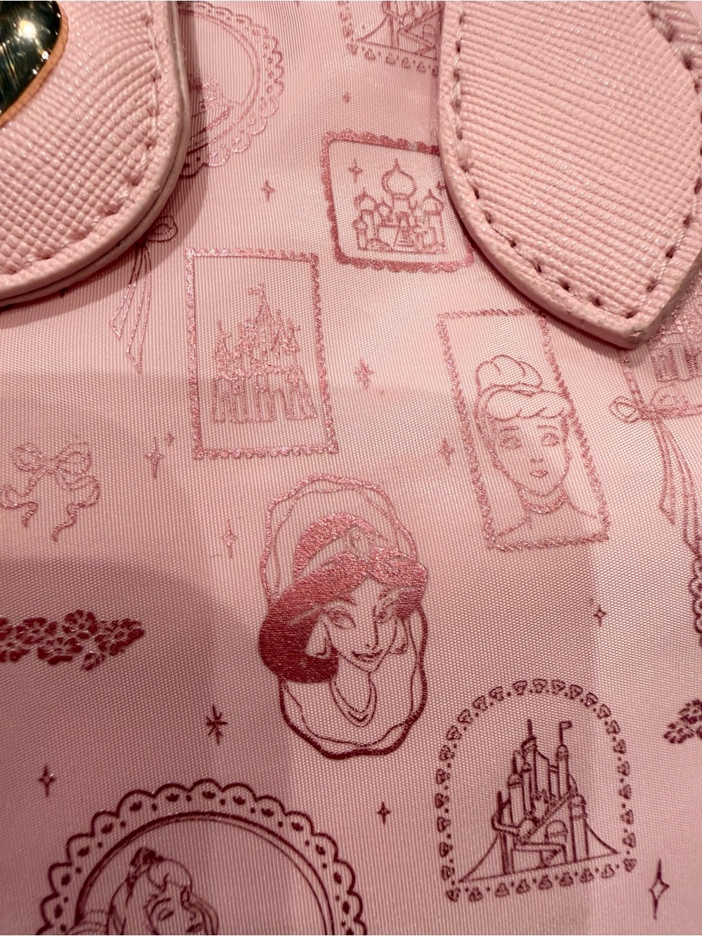 Disney Princess Pink Mini Crossbody Pouchette Satchel Bag - Picture 7 of 9
